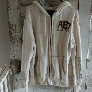 American Eagle Sweatshirt Jacket size XL